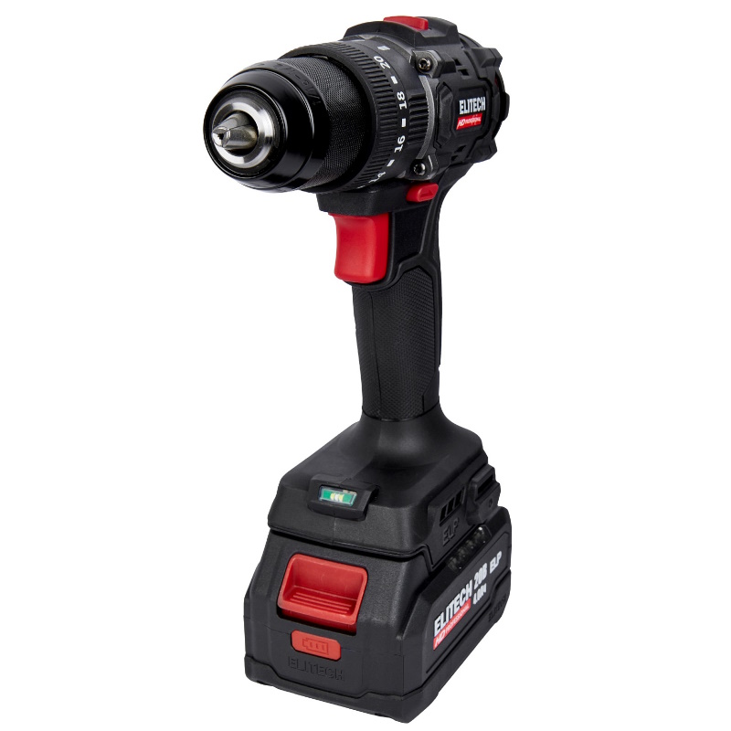 Дрель аккумуляторная Elitech 205723 HD CD 20ISL2 (E2201.041.02) 20В, 4Ач, Li-Ion ELP в Иваново