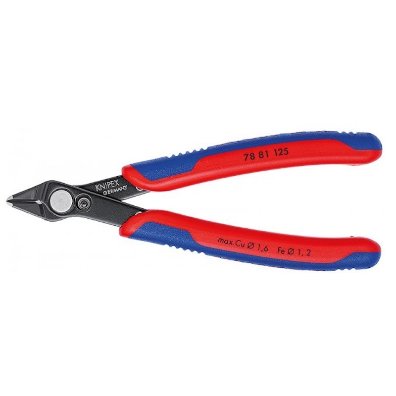 Бокорезы прецизионные Knipex KN-7881125, нерж., зажим для проволоки, 125мм в Муроме