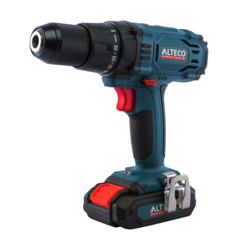 Аккумуляторная дрель шуруповёрт Alteco CD 1813 Li X2 62976 в Иваново