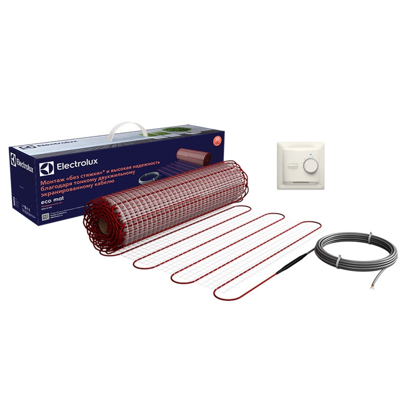 Мат Electrolux EEM 2-150-15 комплект теплого пола с терморегулятором НС-1145967 6570₽