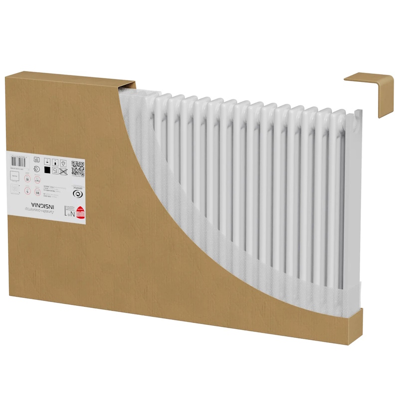 Дизайн-радиатор Royal Thermo Insignia VC2180 НС-1631216, 10 секций, RAL9016 в Череповце