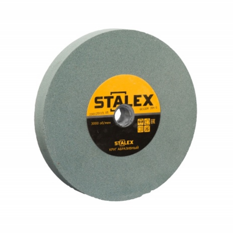 Круг абразивный Stalex GS400.02.120, 400х75х127 зернистость GC120(зеленый корунд) в Туле