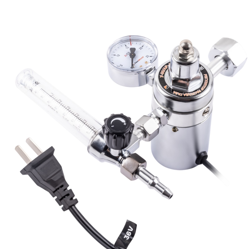 Регулятор расхода газа FoxWeld У-30АР-40-1P-36В 8347 универсальный 1 манометр подогреватель 2840₽