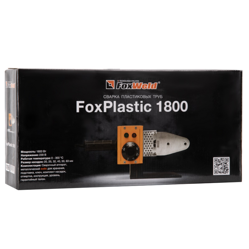 Аппарат для сварки пластиковых труб FoxWeld FoxPlastic 1800 4786, производство КНР в Иваново