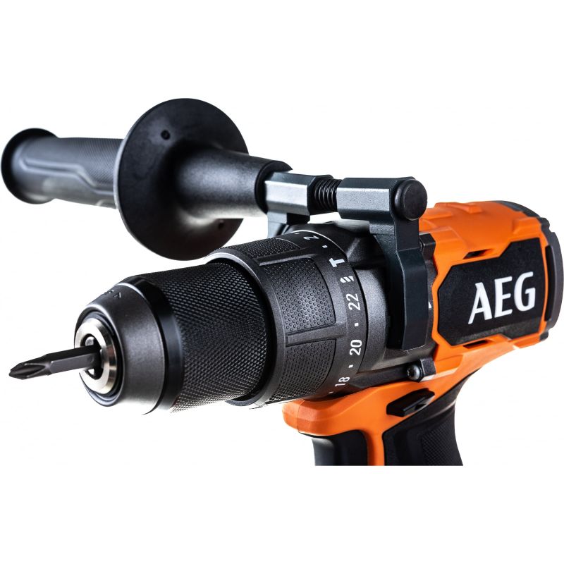 Аккумуляторная ударная дрель-шуруповерт AEG BSB18C3BL-X02C 4935478937, 18В