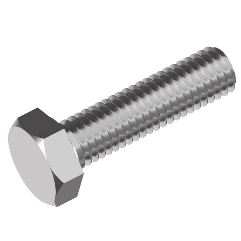 Болт Starfix SM-20795-50, М12х30, шестигранный, нержавеющая сталь (А2), DIN 933, 50 шт. в упаковке в Иваново