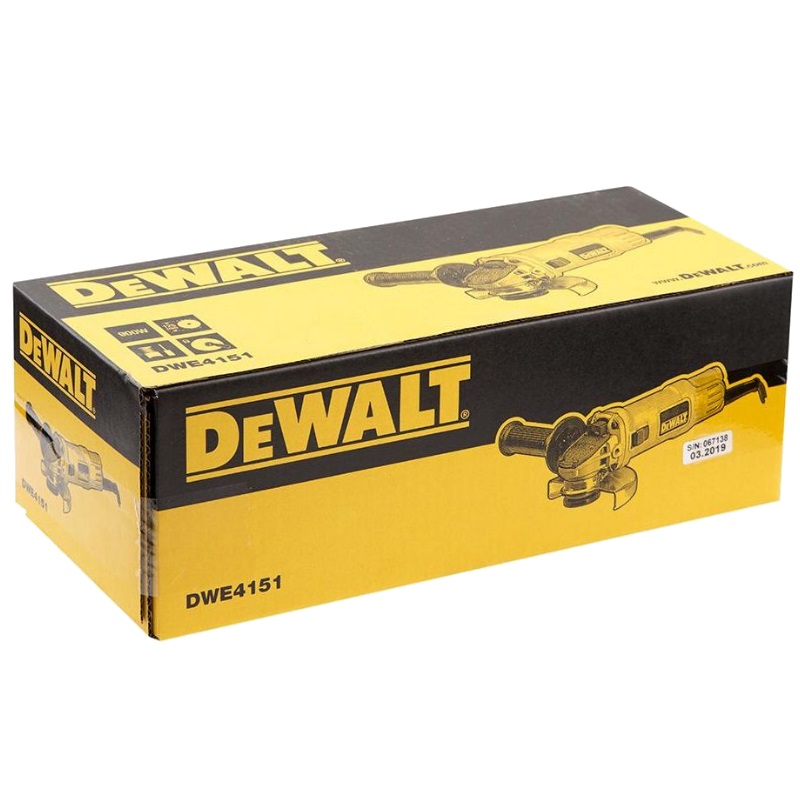 Угловая шлифмашина (болгарка) DeWalt DWE4151, 125 мм, 900 Вт в Туле