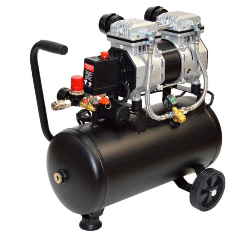 Компрессор воздушный Brait KB-1400/24 20.01.033.043, 24 литра, 1,4Kw, 8bar, 240л/ м, безмасляный в Муроме
