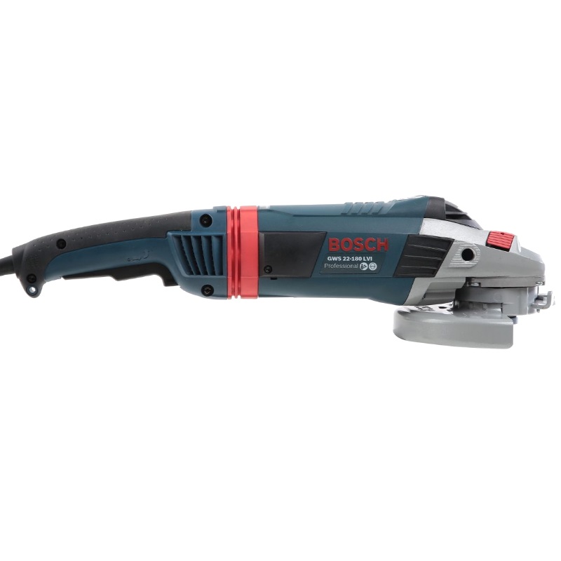 Угловая шлифмашина (болгарка) Bosch GWS 22-180 LVI 0.601.890.D00, 180 мм, 2200 Вт, плавный пуск в Туле