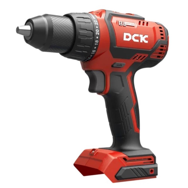 Дрель-шуруповерт аккумуляторная DCK KDJZ05-13 (TYPE Z), бесщеточная, ударная, 18В, 60Нм,  без акб и З/У во Владимире