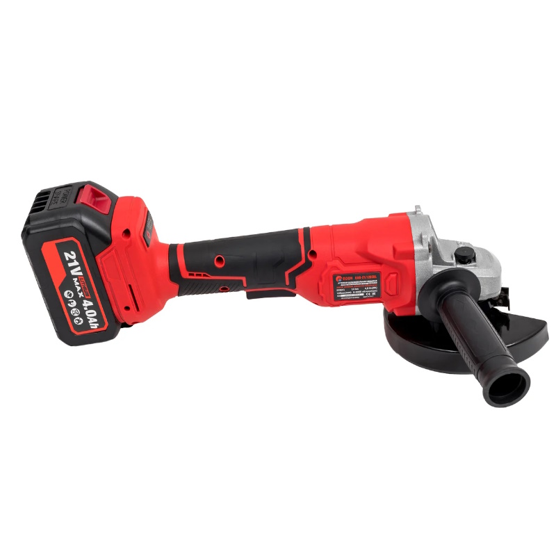 Аккумуляторная угловая шлифмашина бесщеточная Edon UAG-21/125CBL 27811, 21В, 125мм