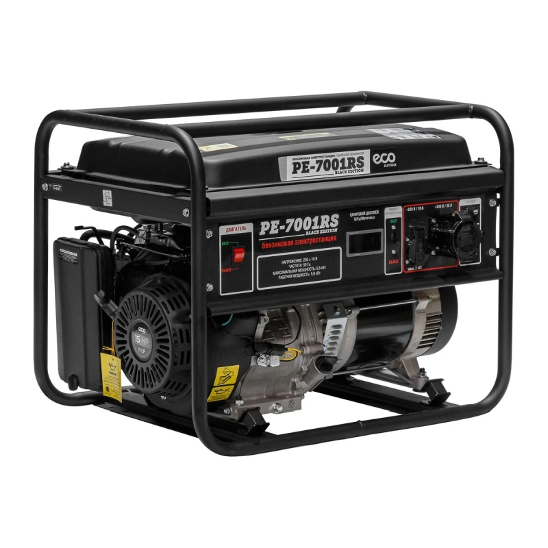 Генератор бензиновый Eco PE-7001RS Black Edition EC1566-2 36130₽