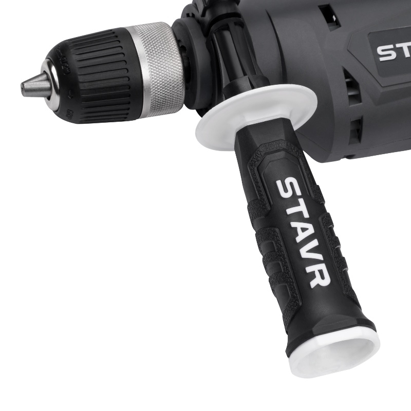 Дрель ударная Stavr SID 750-13Q 9030100456, 750 Вт, 13 мм, 2 режима, БЗП 13 мм, 0-3000 об/мин в Вологде