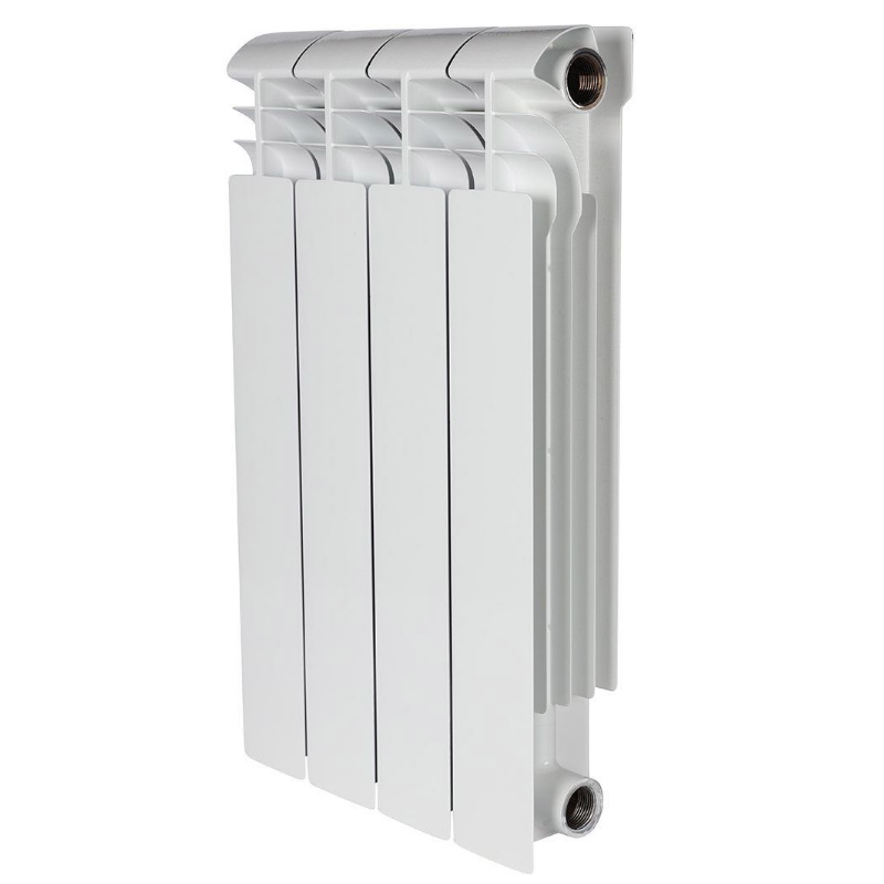 Радиатор Stout VEGA 350 SRB-1310-035004 4 секции биметаллический боковое подключение белый RAL 9016 3845₽