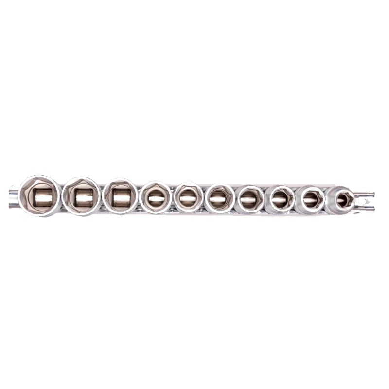 Набор торцевых головок Stels 13600, 1/2", шестигранные, CrV, 10-22 мм, 10 шт в Кинешме