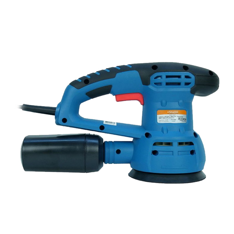 Эксцентриковая шлифмашина Sturm PROFI OS8148RP, 480Вт, d=125мм, рег.обор, 5000-13000об/мин, кабель 4м