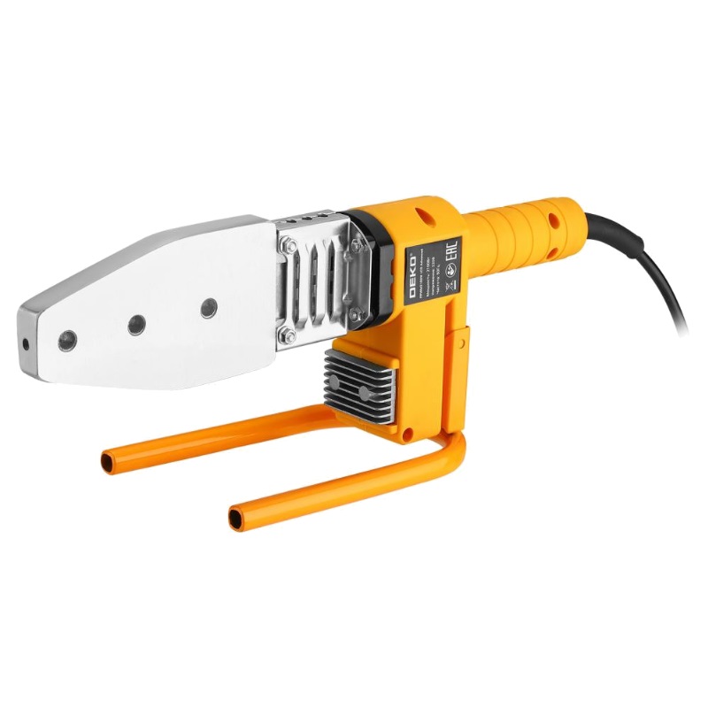 Аппарат для сварки полипропиленовых труб Deko PPWM2100W LCD Advanced 063-5257 в металлическом кейсе 6 насадок 20-63 мм