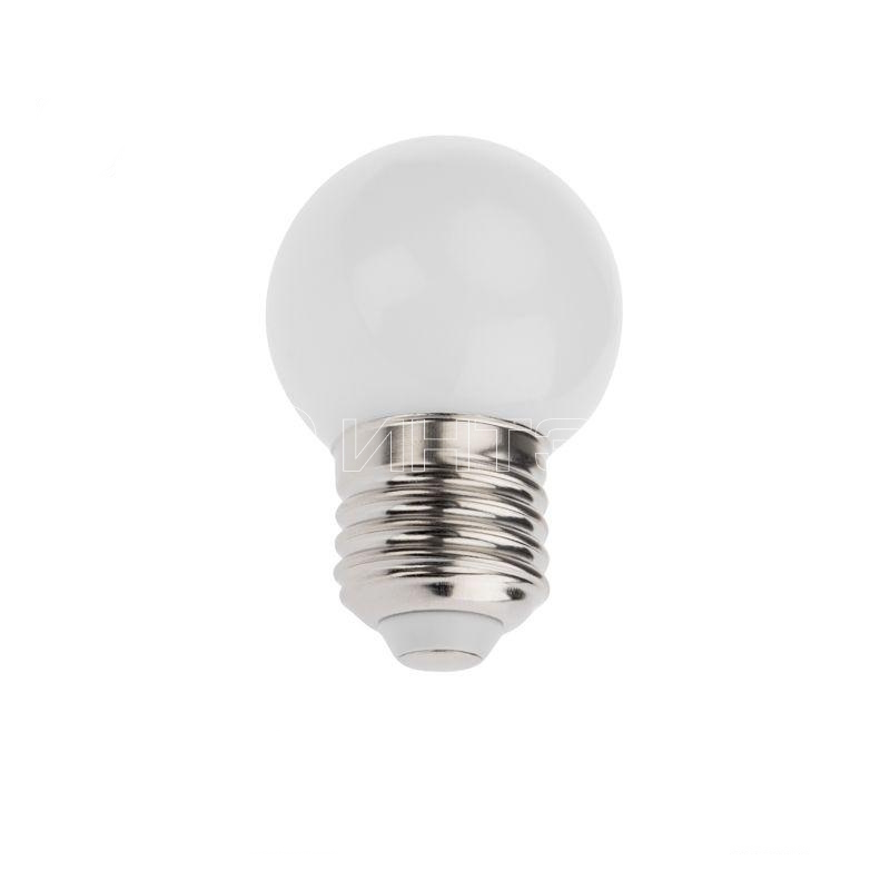 Лампа светодиодная Neon-Night 405-115 247182, 1Вт, шар, g45, 5LED, белая, E27 в Коврове