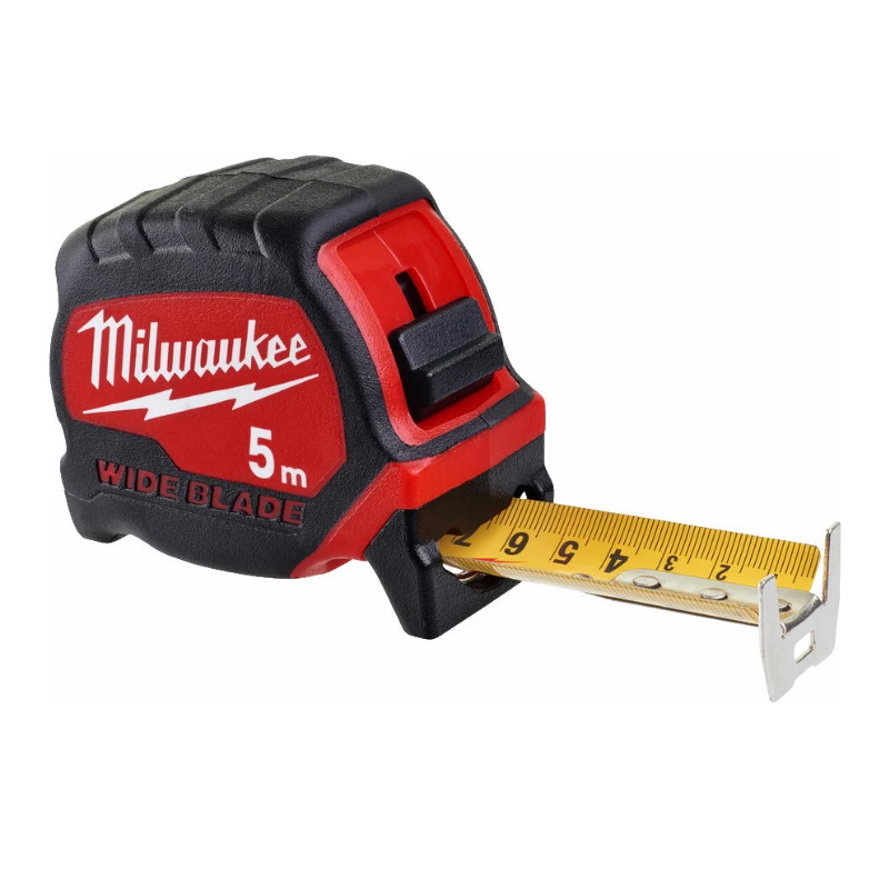 Рулетка Milwaukee WIDE BLADE PREMIUM 4932471815, широкая, 5м, ширина полотна 33мм в Череповце