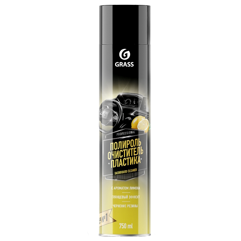 Полироль-очиститель пластика Grass Dashboard Cleaner 120107-1 (лимон, 750 мл) в Переславле