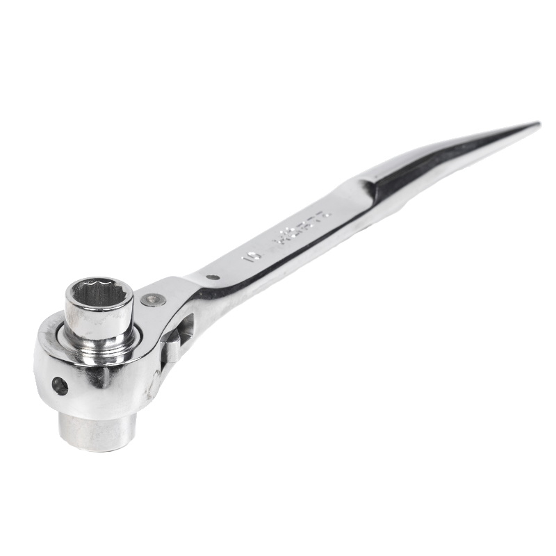 Ключ коликовый Hortz 121322 торцевой трещоточный 10х12 хром 650₽