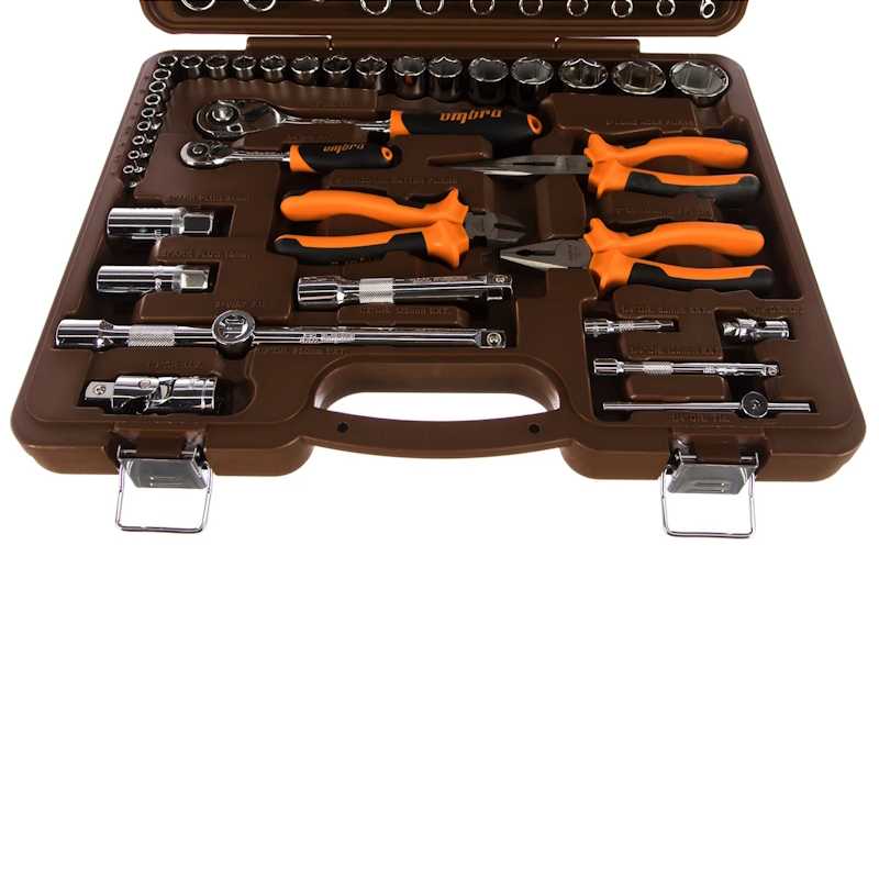 Набор инструмента Ombra OMT55S, 4-32мм 1/4" и 1/2"DR 