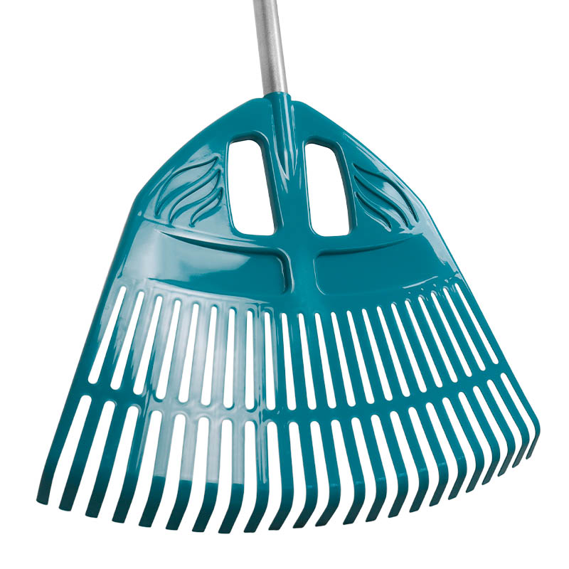 Веерные пластиковые грабли Grinda PROLine PP-23X 421811 (23 зубца, длина 1680 мм, легкие)