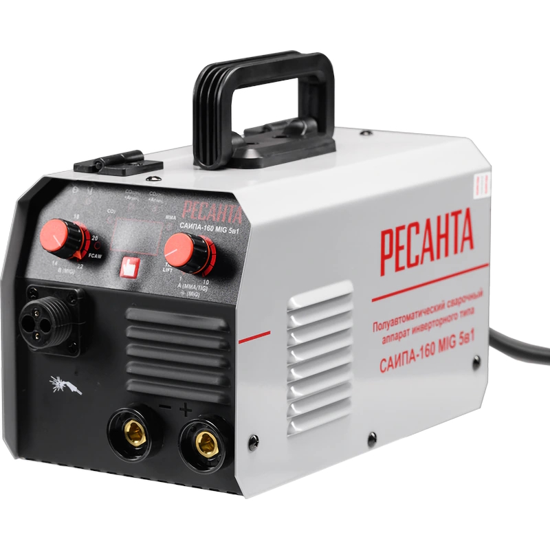 Сварочный полуавтомат Ресанта САИПА-160 MIG 5в1 65188