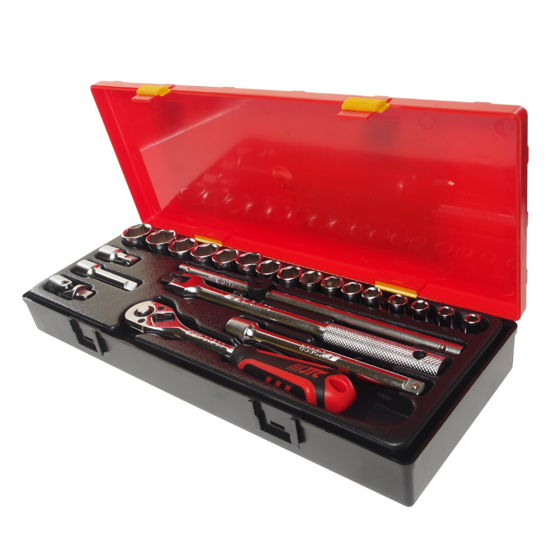 Набор шестигранных торцевых головок JTC JTC-K3232 38 6-22 мм в кейсе 23 шт 7187₽