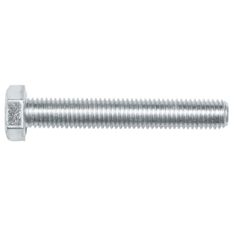 Болт Starfix SM-74647-5, М10х80 мм, шестигранный, цинк, класс прочности 8.8, DIN 933, 5 кг в Твери