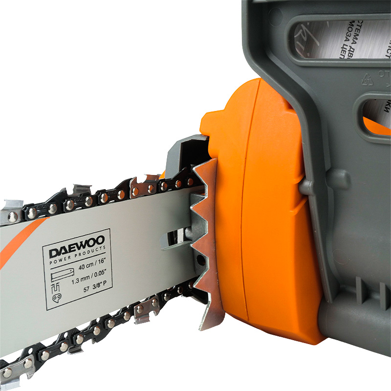 Электрическая цепная пила Daewoo DACS 2500E (мощность двигателя 2500 вт, длина шины 16 дюймов, паз 1.3мм) в Вологде