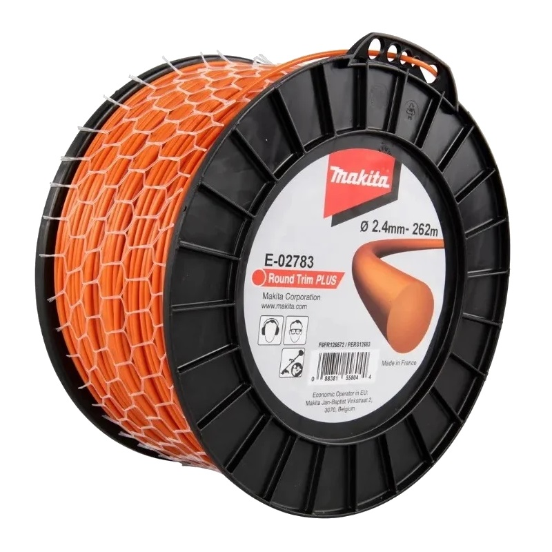 Триммерная леска Makita E-02783, круглая, 2,4 мм х 262 м