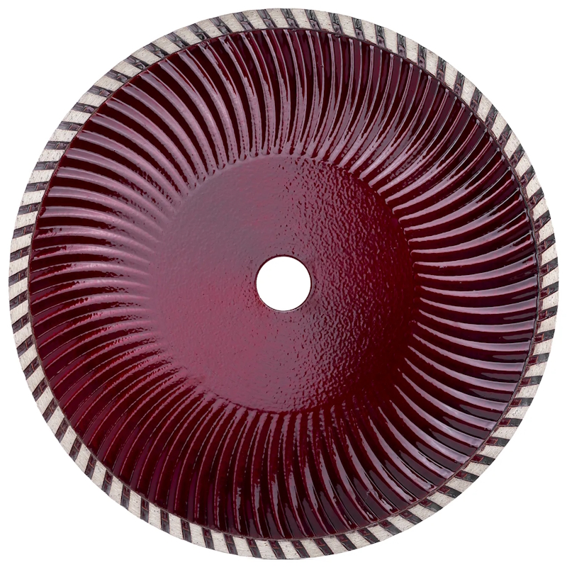 Диск алмазный отрезной Matrix Turbo 73183, 230 х 22,2 мм, сухая резка