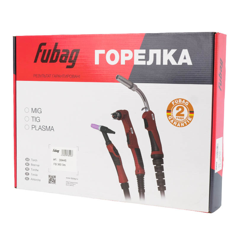 Сварочный полуавтомат инвертор Fubag INMIG 315T SYN LCD + горелка FB 360 3 м 31591.1