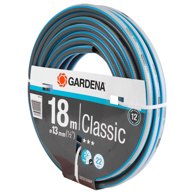 Поливочный шланг Gardena Classic 18001-20.000.00 (13 мм, 1/2", 18 м) в Переславле