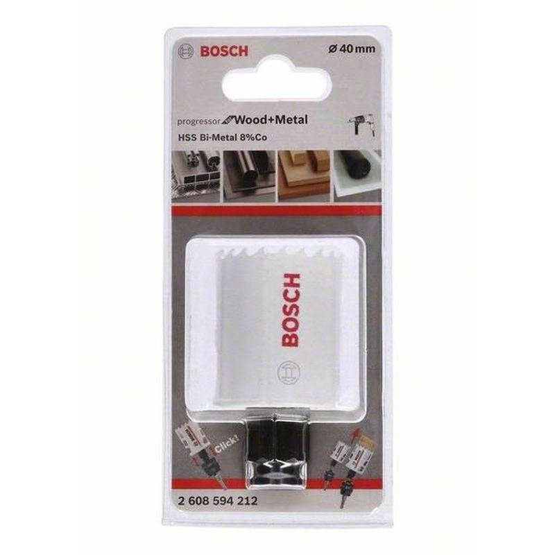 Коронка Bosch Progressor 2.608.594.212 (диаметр 40 мм, биметаллический тип) в Костроме