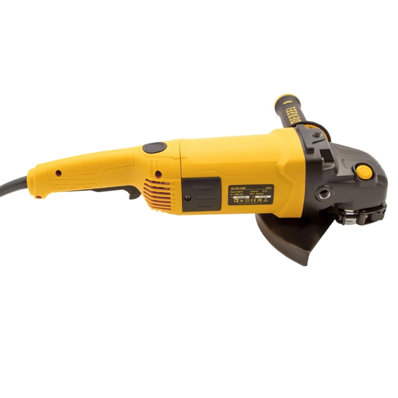Угловая шлифмашина (болгарка) Denzel AG230-2400 26915, 230 мм, 2400 Вт, плавный пуск в Череповце