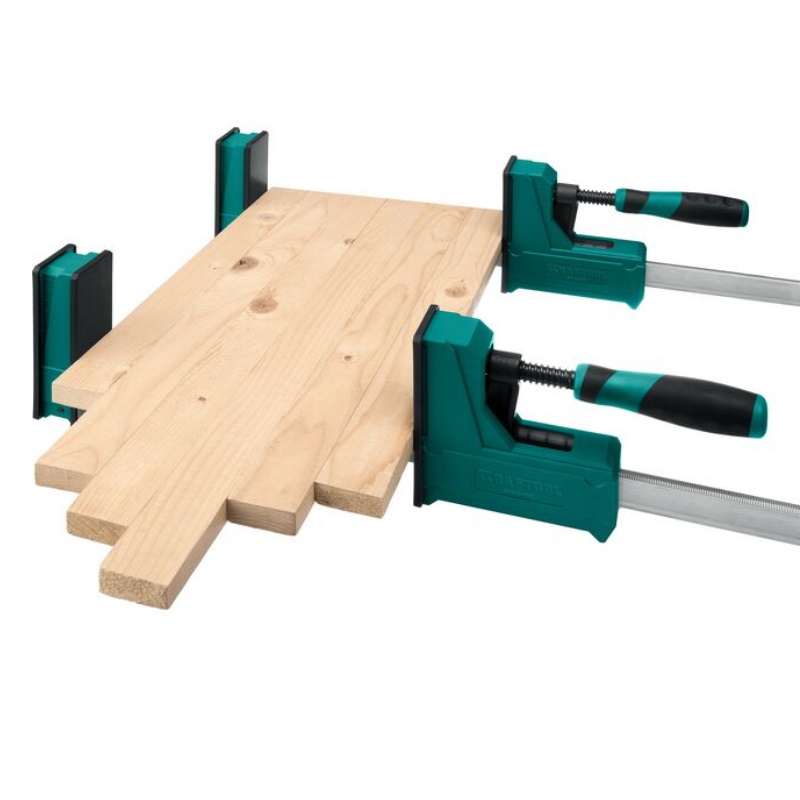 Струбцина Kraftool Grand-600/750 32240-60, 600/750 мм, сжатие/распор, 600 кгс, глубина зажима 95 мм, корпусная в Твери