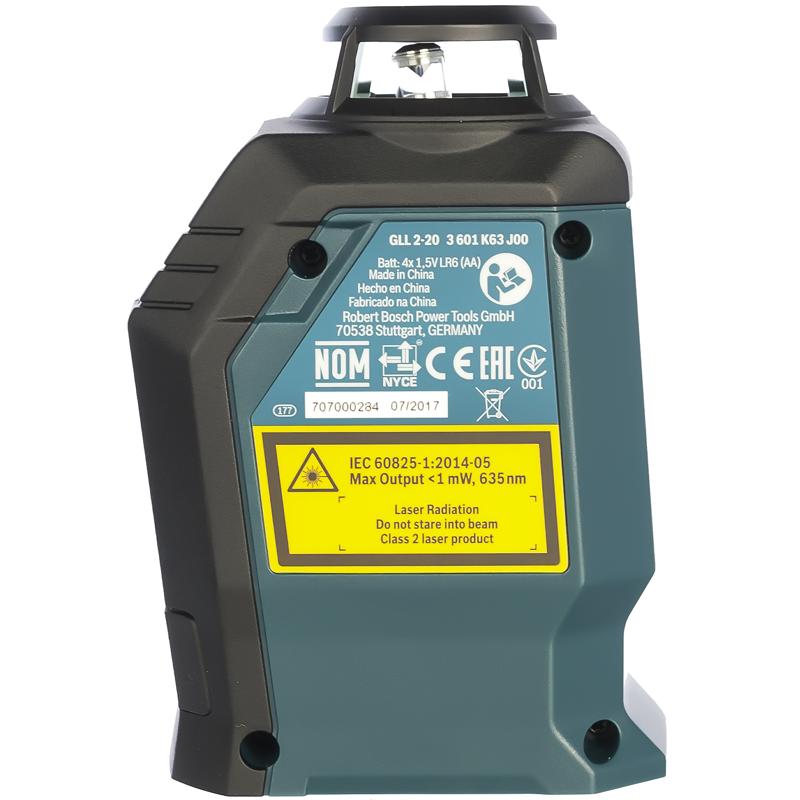 Лазерный нивелир Bosch Professional GLL 2-20 + BM 3 0.601.063.J00 в Переславле
