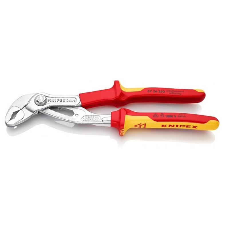 Клещи переставные Knipex "КОБРА" KN-8726250, VDE 1000V  во Владимире