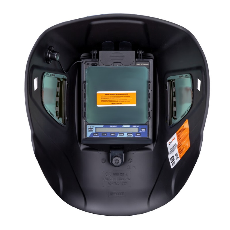 Маска сварщика FoxWeld КОРУНД МЕГА 8255, синяя, (ф-р MEGA LED 2), без коробки