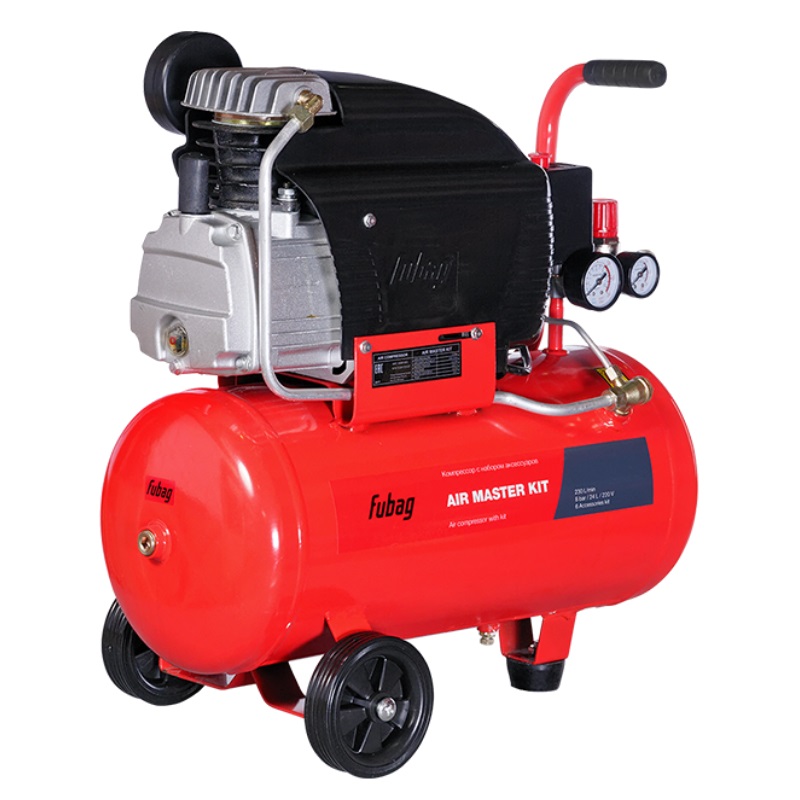 Компрессор масляный Fubag AIR MASTER KIT (FC 230/24 + 6 предметов)