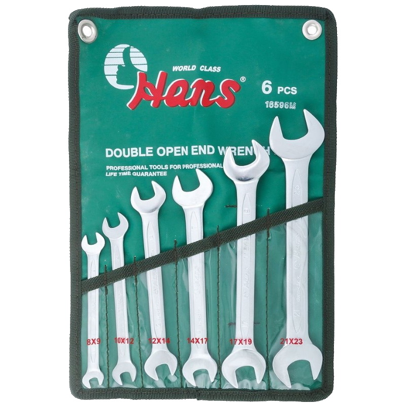 Набор ключей рожковых Hans 16596M 8-23 мм 6 предметов 3897₽