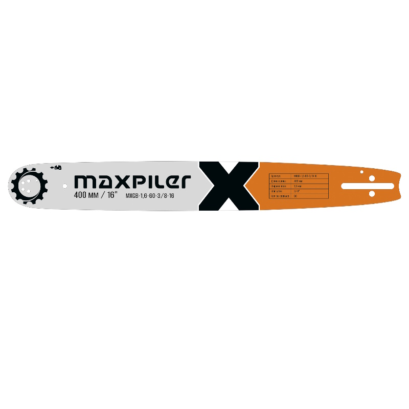 Шина для бензопил Maxpiler MXGB-1.6-60-3/8-16, Champion 18"
