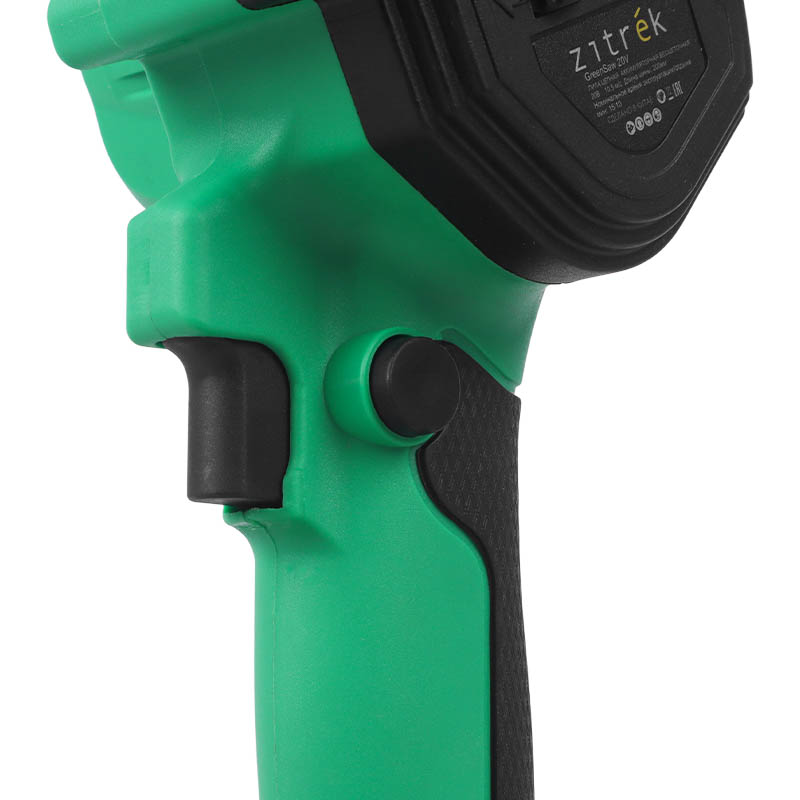 Пила цепная Zitrek GreenSaw 20V 082-1858, аккумуляторная, бесщеточная ( АКБ 1 х 4ач +ЗУ), шина 8" в Вологде