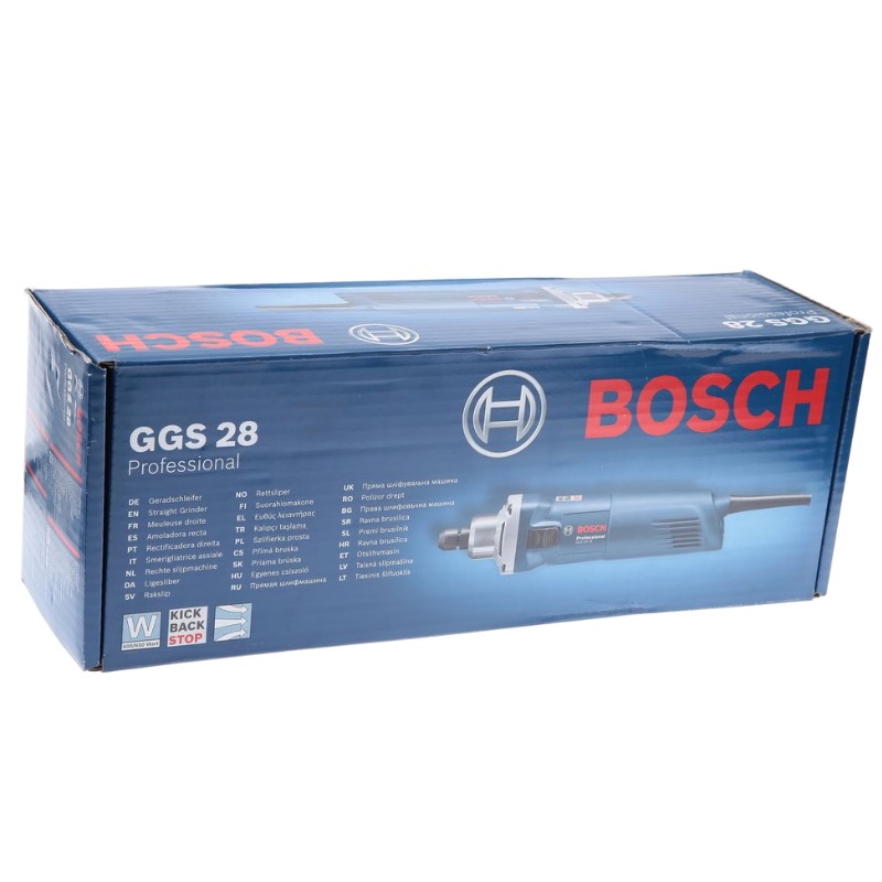 Шлифмашина прямая по металлу Bosch GGS 28 CE 0.601.220.100 (питание 220v, 2 ключа и гайка в наборе) в Иваново