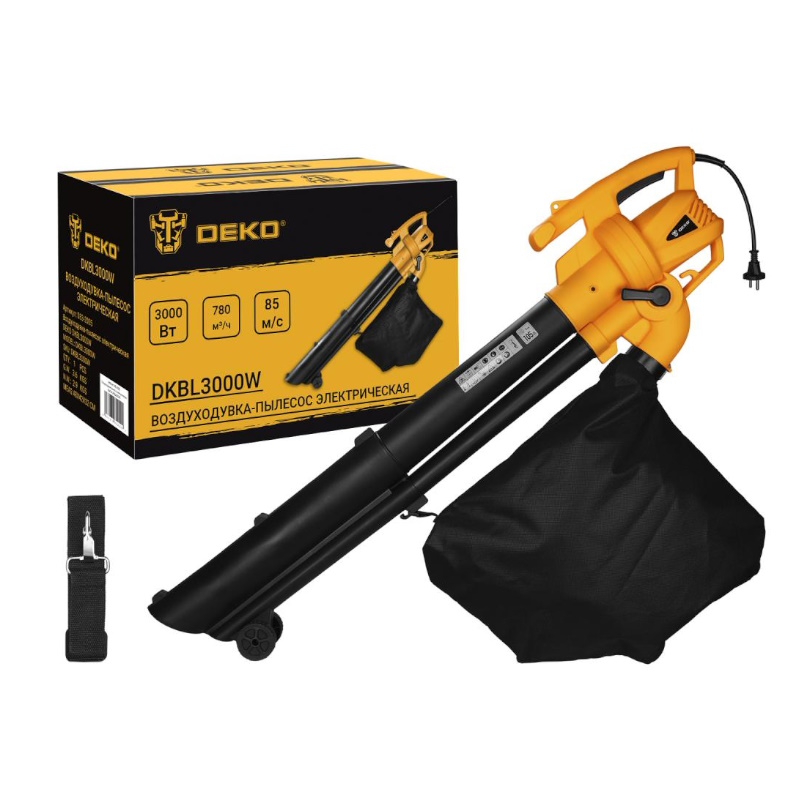 Воздуходувка-пылесос электрическая Deko DKBL3000W 083-2005 в Муроме
