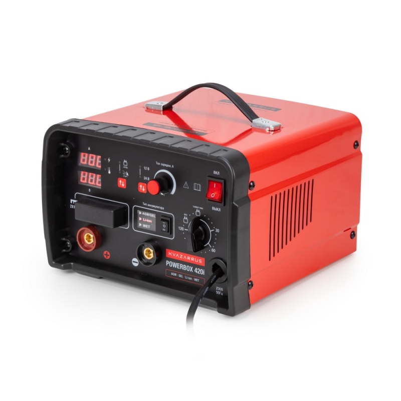 Инверторное пуско-зарядное устройство Kvazarrus PowerBox 420i, таймер, 8759 в Коврове