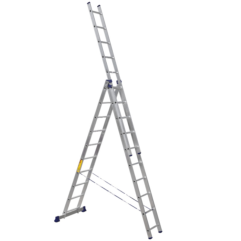 Лестница трехсекционная Энкор 69684 3x10 ступеней 16131₽