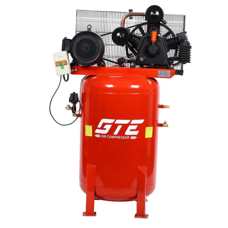Компрессор вертикальный поршневой с ременным приводом GTE GTE-MR4B300700A, 380В, ресивер 300л, 700л/мин в Переславле